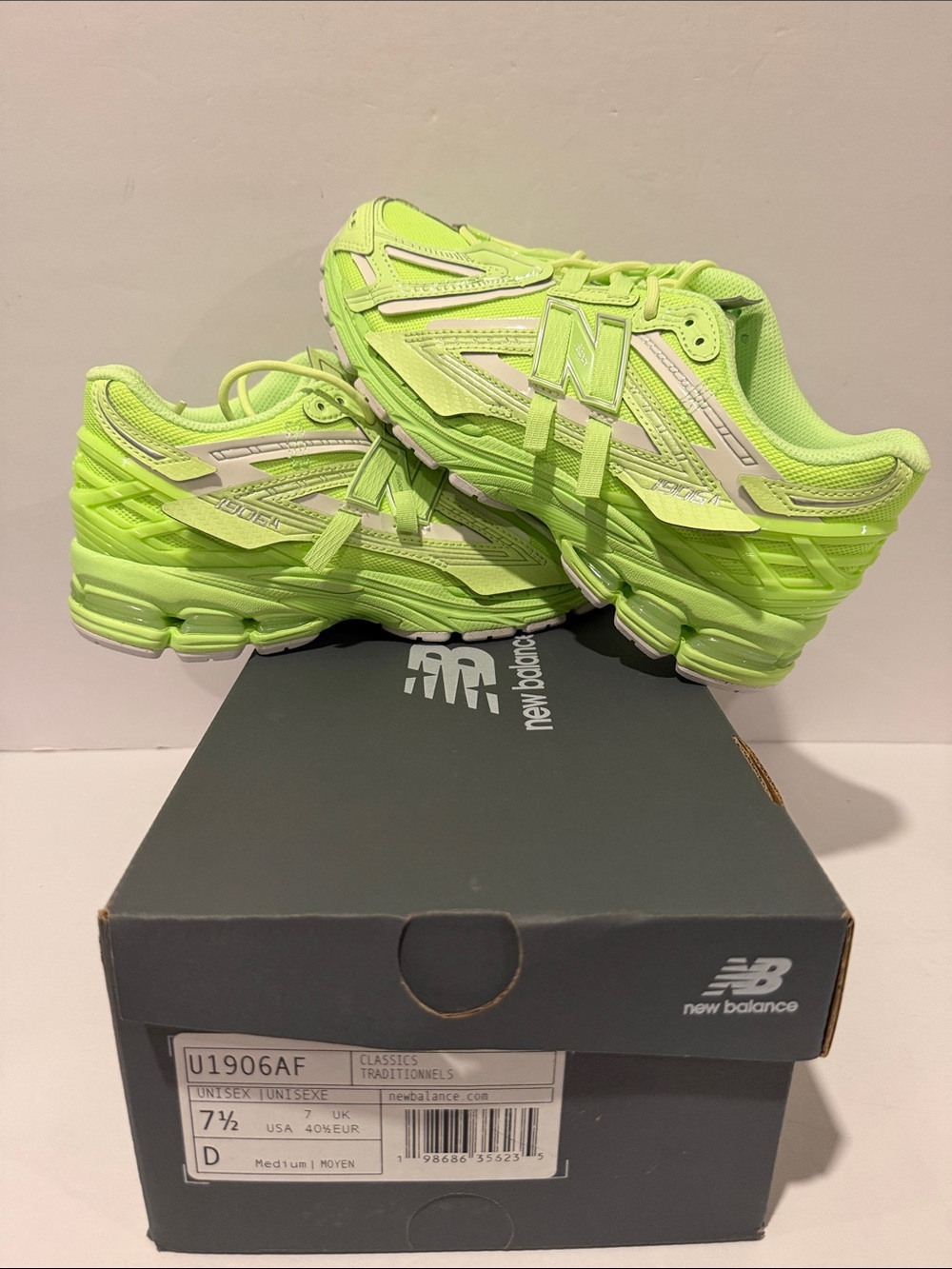 New Balance 1906A 'Mint Flash' Sz: 7.5 / 13 (U1906AF)
